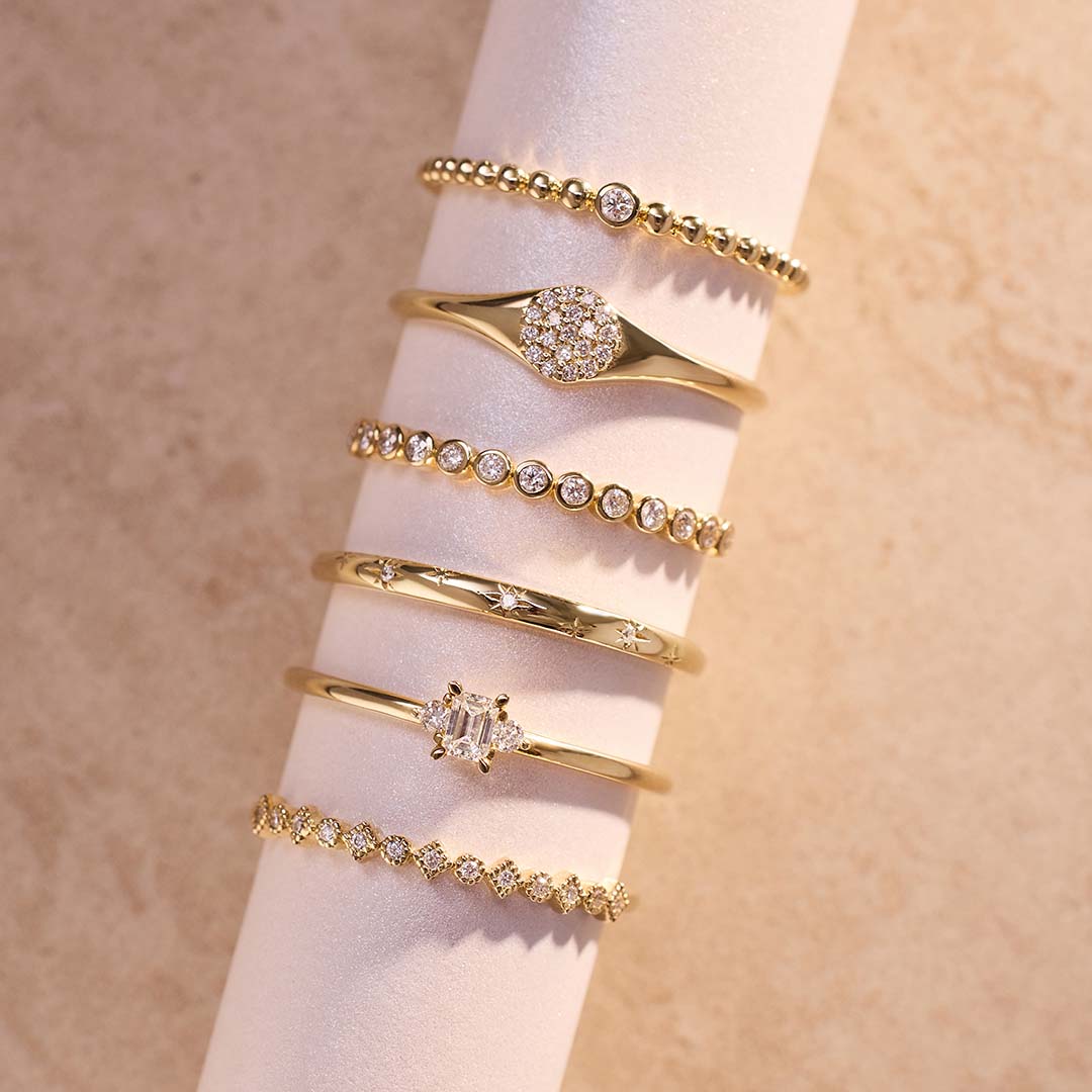 Bubble Ring | Gold