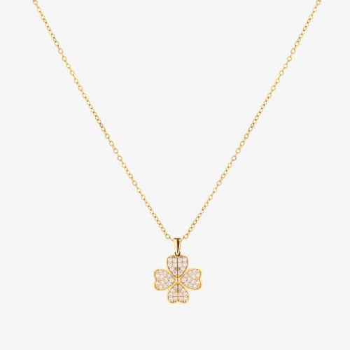 Heart Bloom Necklace | Gold