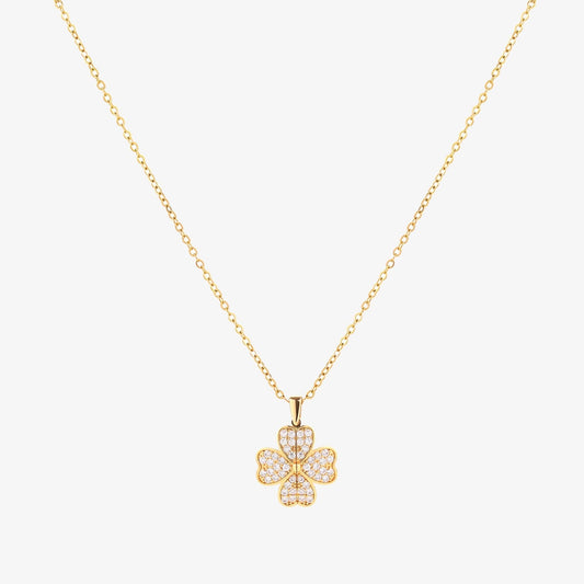 Heart Bloom Necklace | Gold